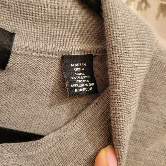 Tuscany Extra Fine Italian Merino Wool Pullover Sweater - Picture 4 of 8